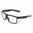 MCR Safety Swagger SR2 Safety Glasses - Clear Lens, Black Frame, Polycarbonate, Duramass Hard Coat - 12-Count Pack