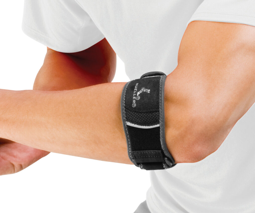 Mueller Hg80® Premium Tennis Elbow, Unisex - Black/Grey