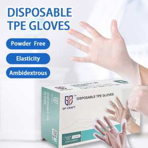 Disposable Clear TPE Gloves