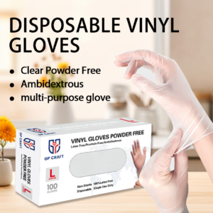 Disposable Clear Vinyl Gloves