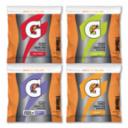 Gatorade G Series 02 Perform® Thirst Quencher Instant Powder, 21 oz, Pouch, 2.5 gal Yield, Assorted Flavors