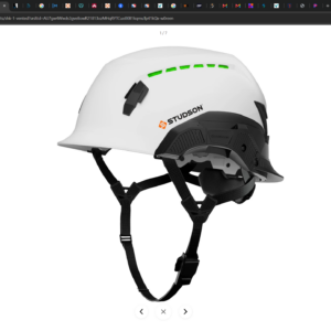 STUDSON SHK-1 Standard Brim Vented Safety Helmet – ANSI Class C