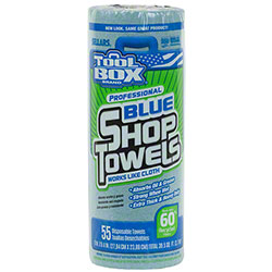 Sellars® TOOLBOX® Z400 Professional Blue Shop Towels - 9" x 11"