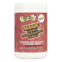 Zenex Magic™ Cherry Scented Hand & Surface Towels - 90 ct. Canister