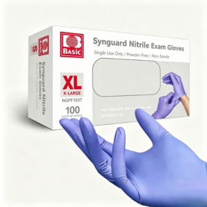 Disposable Violet 3.5-4 mil Nitrile Exam Gloves