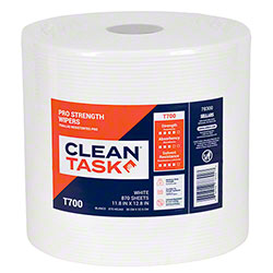 Sellars® CLEAN TASK® Pro Strength T700 Jumbo Roll Wiper - 11.8" x 12.8", White